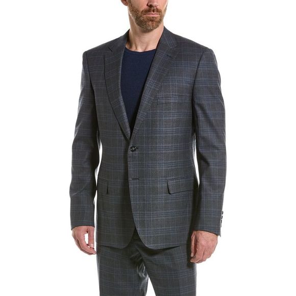 Zanetti Other - Zanetti 2pc Wool-Blend Suit